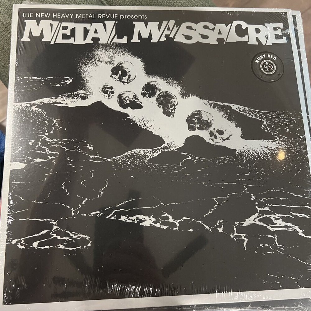 Metal Massacre  Comp Vinyl Lp Ruby Red Reissue New Metallica Ratt 2022